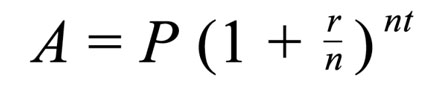 Compound Interest Formula